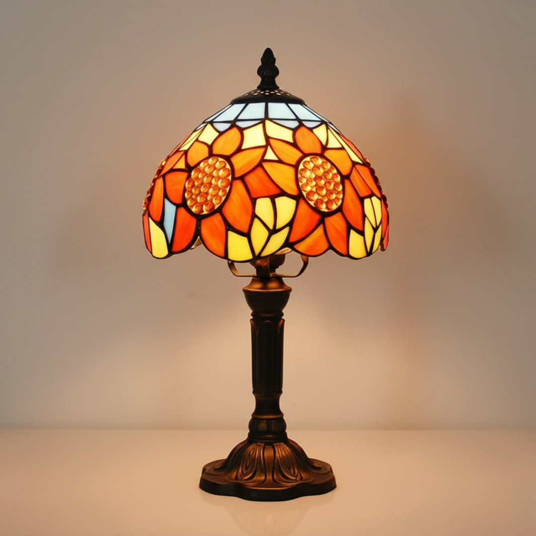 Tournesols – Lámpara Vitral Decorativa Girasoles