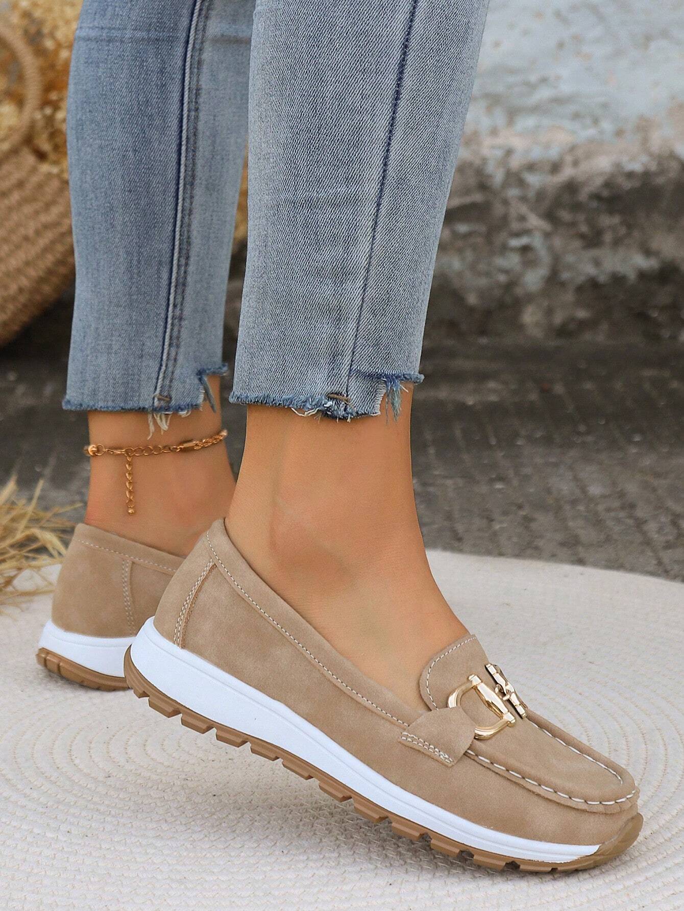 Daniela - Mocassins Plateforme à Boucle