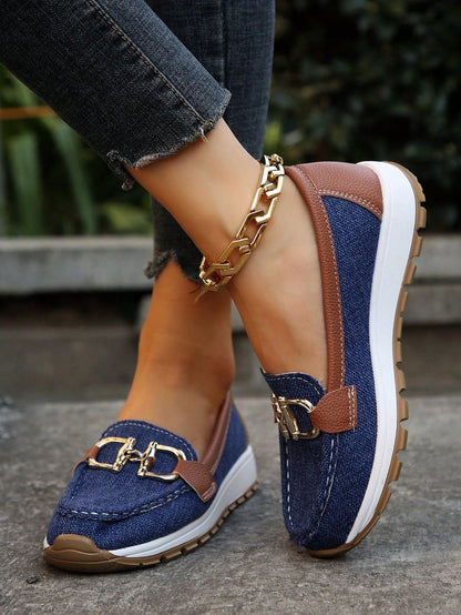 Daniela - Mocassins Plateforme à Boucle