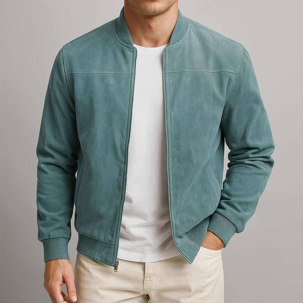 Valerio | Chaqueta en Ante Artesanal para Hombre