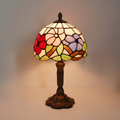 Prairie Rosée – Lámpara Vitral Decorativa Floral