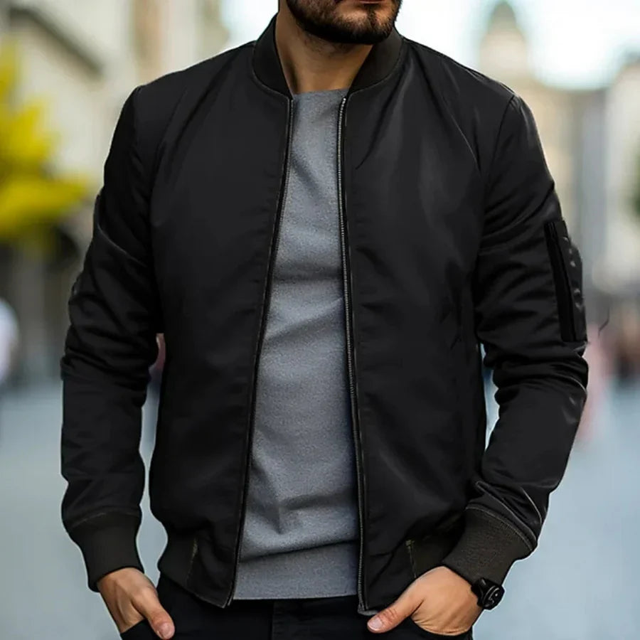 Riccardo – Bomber Clásico Elegante Hombre