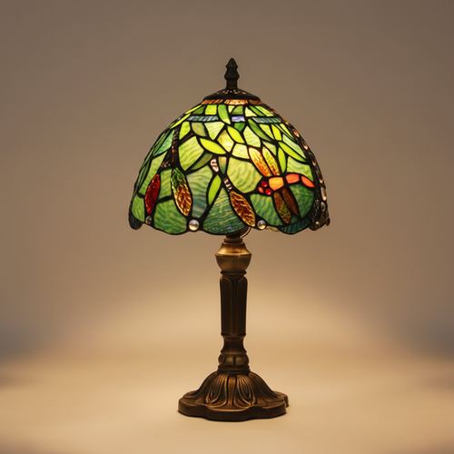 Branche de Libellules – Lámpara Vitral Decorativa estilo Tiffany