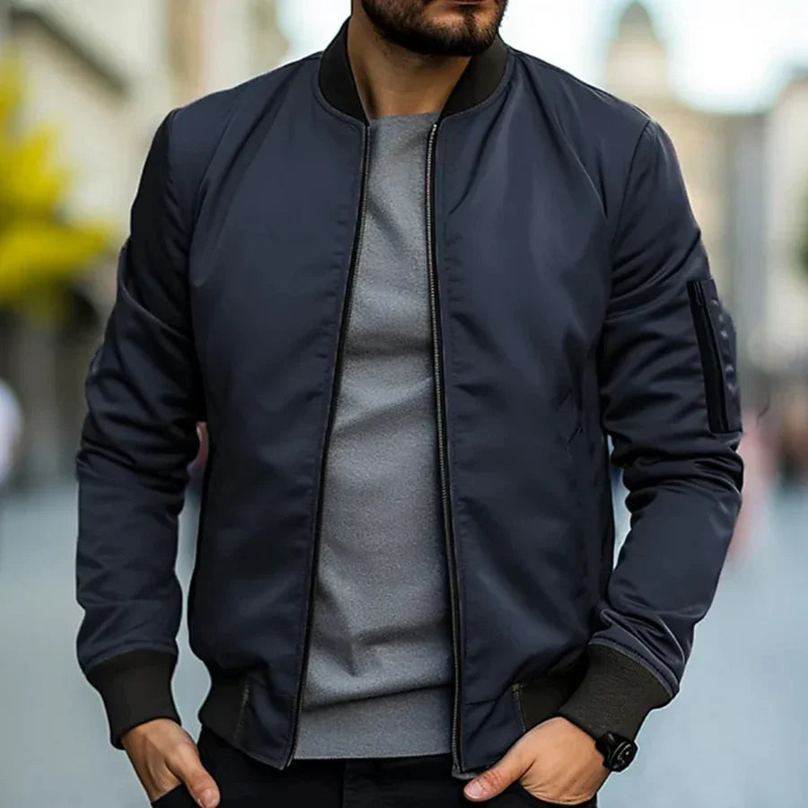 Riccardo | Bomber Clásico Elegante Hombre
