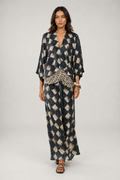 Maelia – Vestido Estampado Mediterráneo