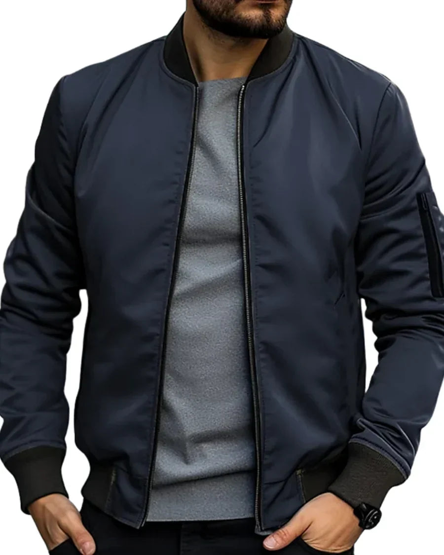 Riccardo | Bomber Clásico Elegante Hombre