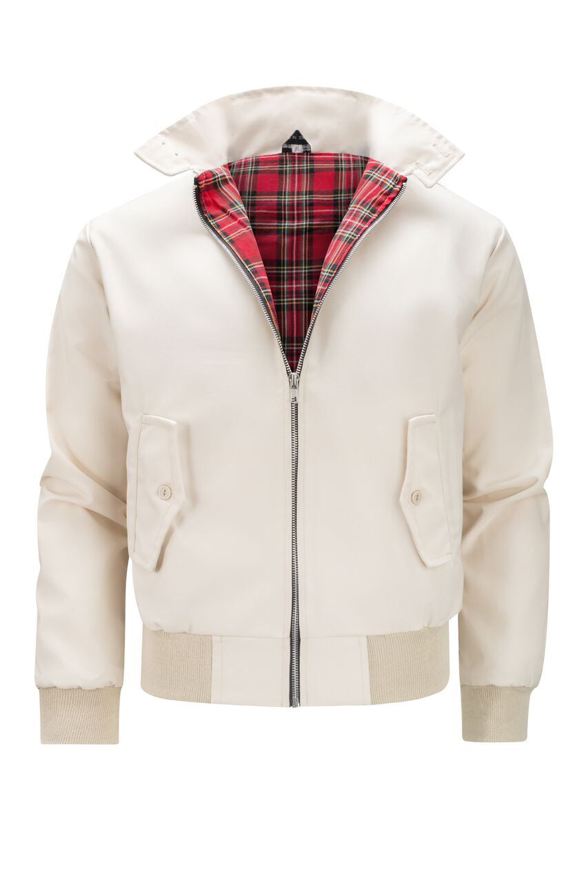 Harryson | Chaqueta Harrington con Forro Tartan