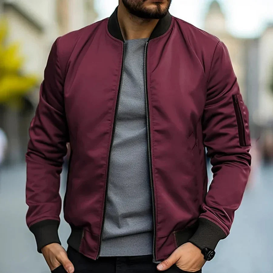 Riccardo | Bomber Clásico Elegante Hombre