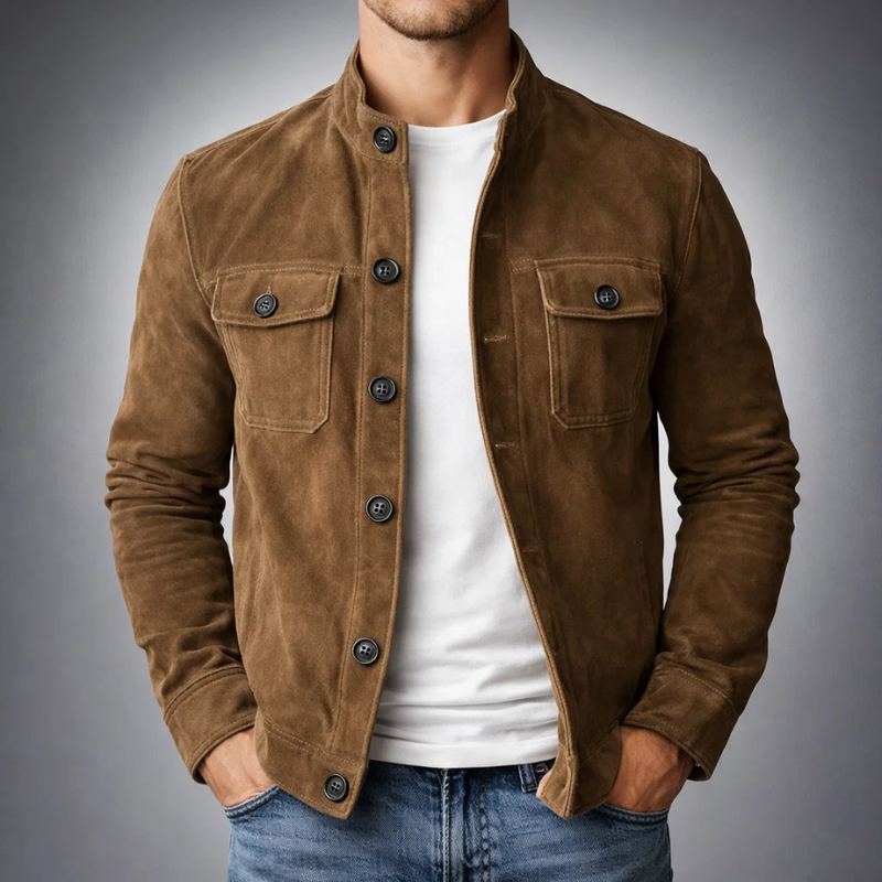 Tommaso – Bomber en Ante Premium Hombre