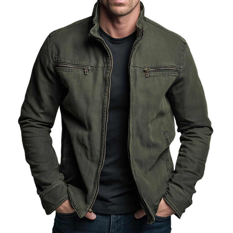 Renato | Field Jacket Vintage Militar para Hombre
