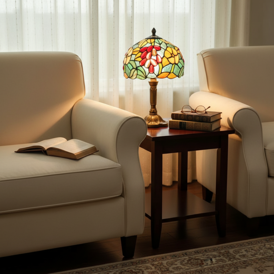 Arizona | Lámpara Vitral Decorativa Tonos Terrosos