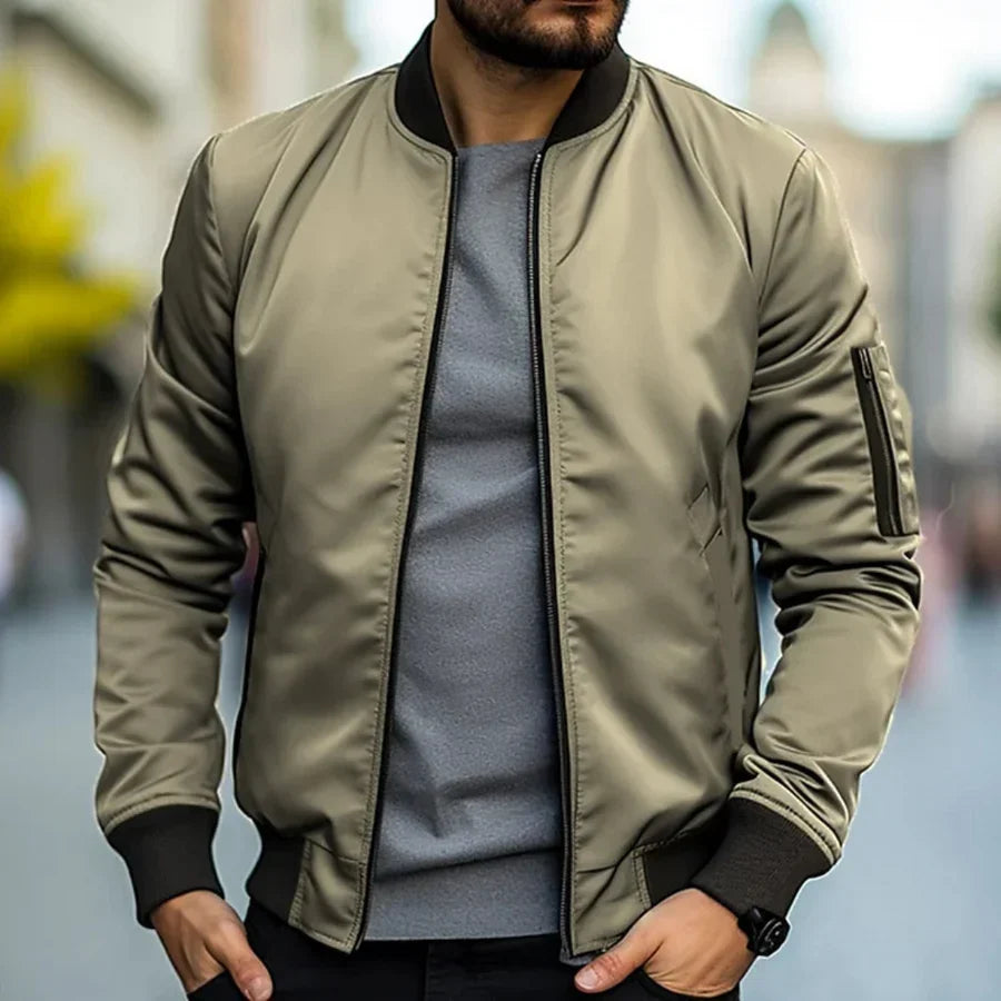 Riccardo | Bomber Clásico Elegante Hombre