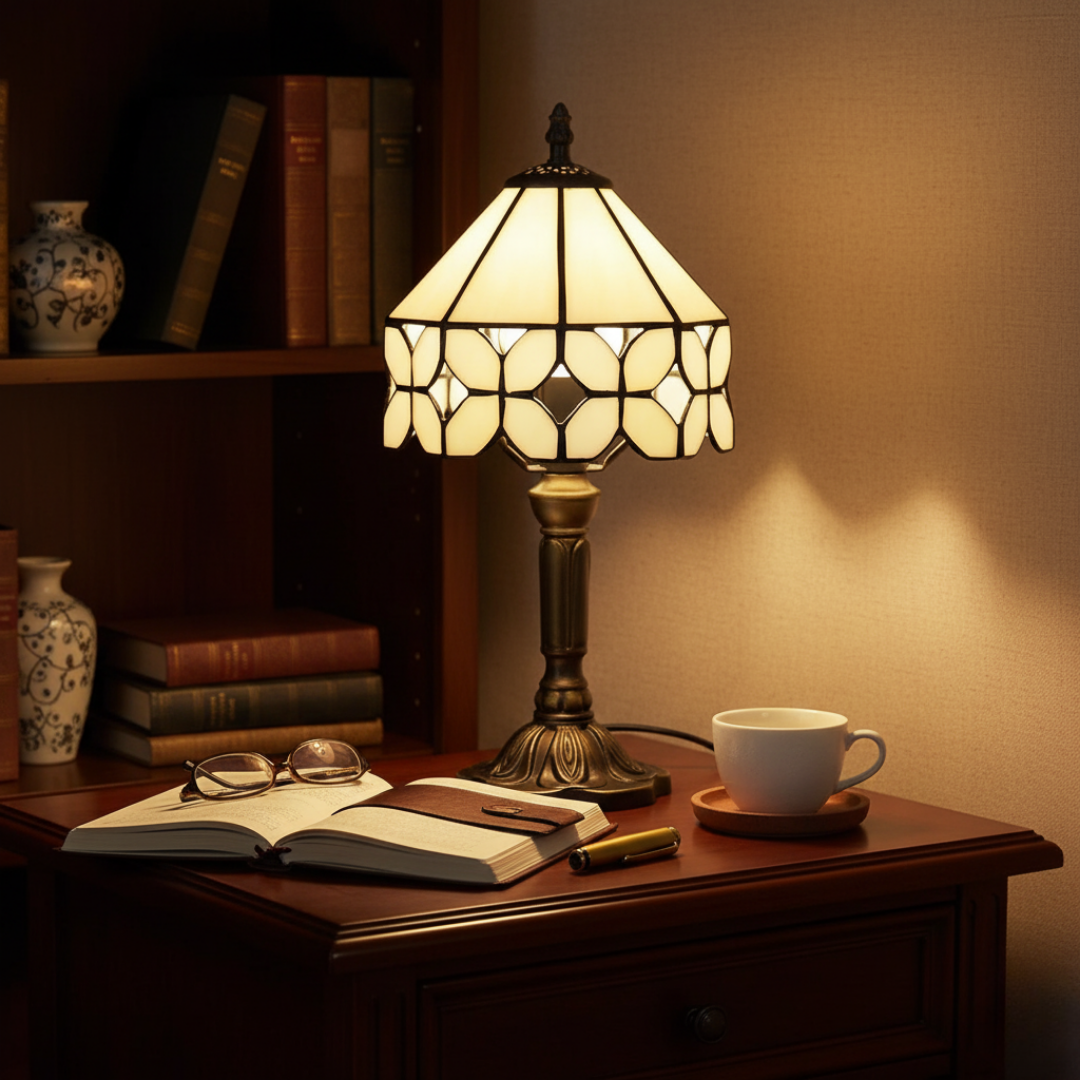 Style Osaka | Lámpara Vitral Decorativa Japonesa