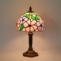 Grandes Fleurs – Lámpara Vitral Decorativa Floral