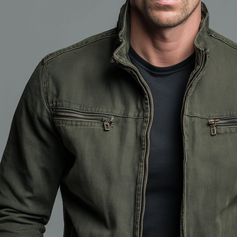 Renato | Field Jacket Vintage Militar para Hombre