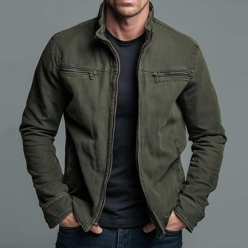 Renato – Field Jacket Vintage Militar para Hombre