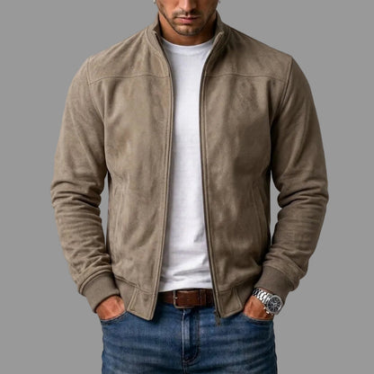 COSIMO™ | GIACCA BOMBER IN SCAMOSCIATO