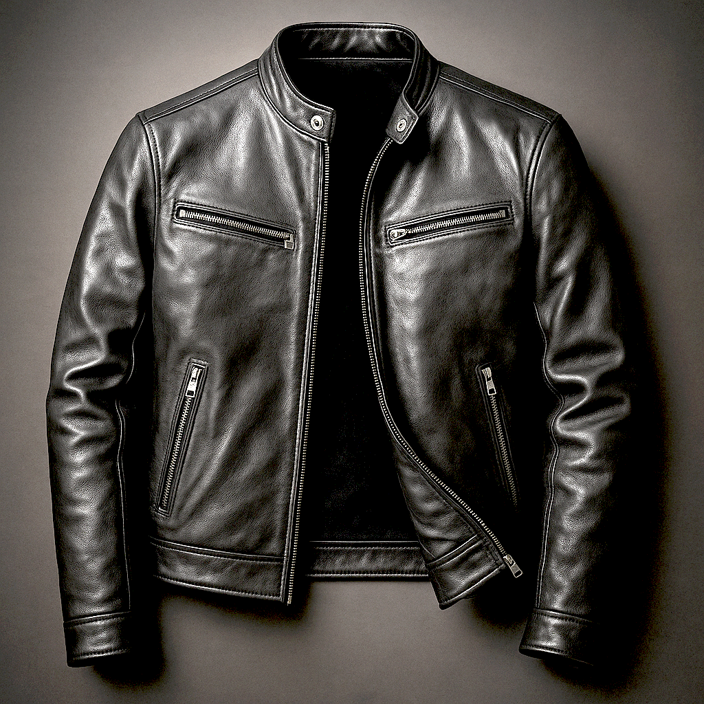 Guido | Chaqueta en Cuero Vintage para Hombre
