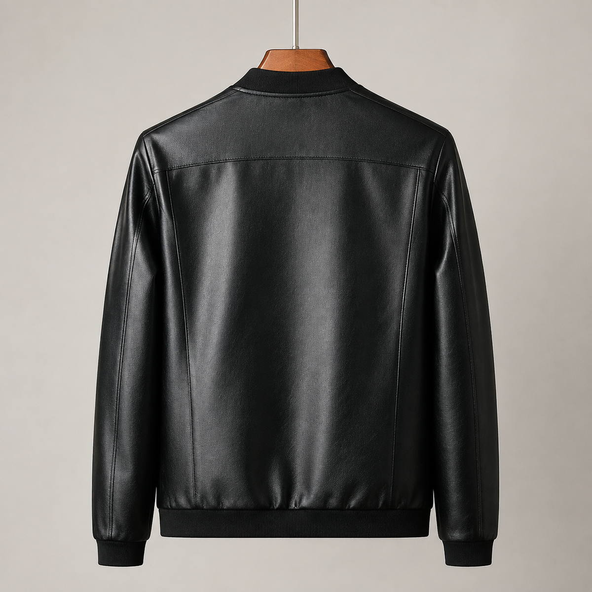 Domenico | Bomber en Cuero Hombre