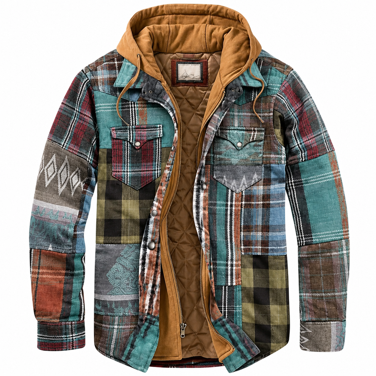 Castell – Chaqueta Urbana a Cuadros