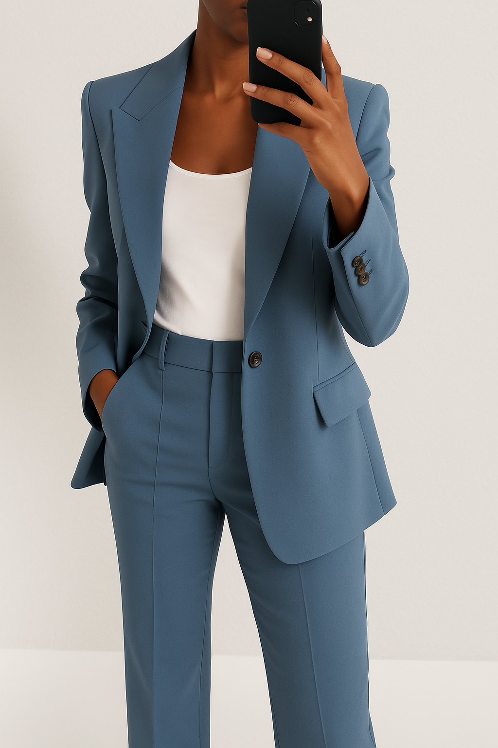Patrizia – Traje Chaqueta Elegante Estilo Couture