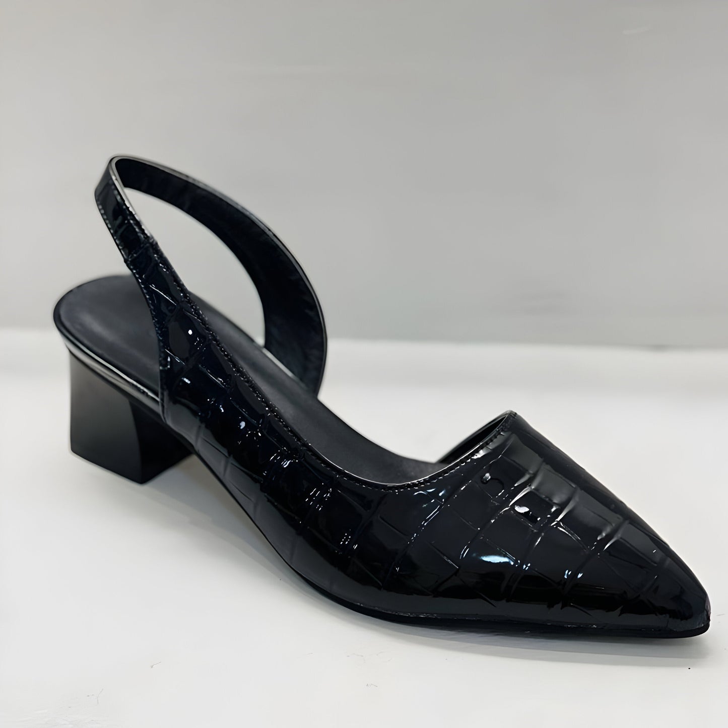 Graziella - Chaussures à Talon et Bout Large
