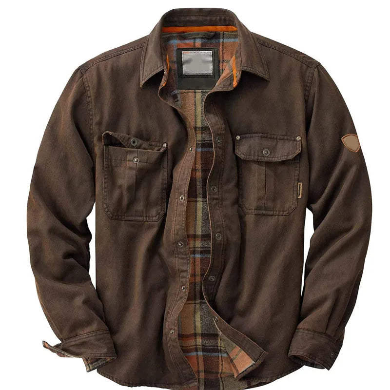 Aldo – Chaqueta en Algodón Vintage para Hombre