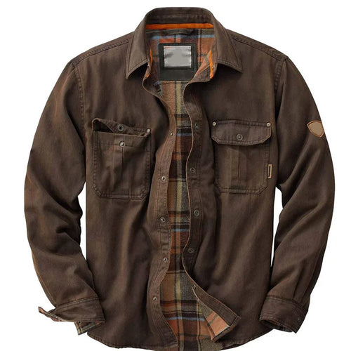 Aldo – Chaqueta en Algodón Vintage para Hombre