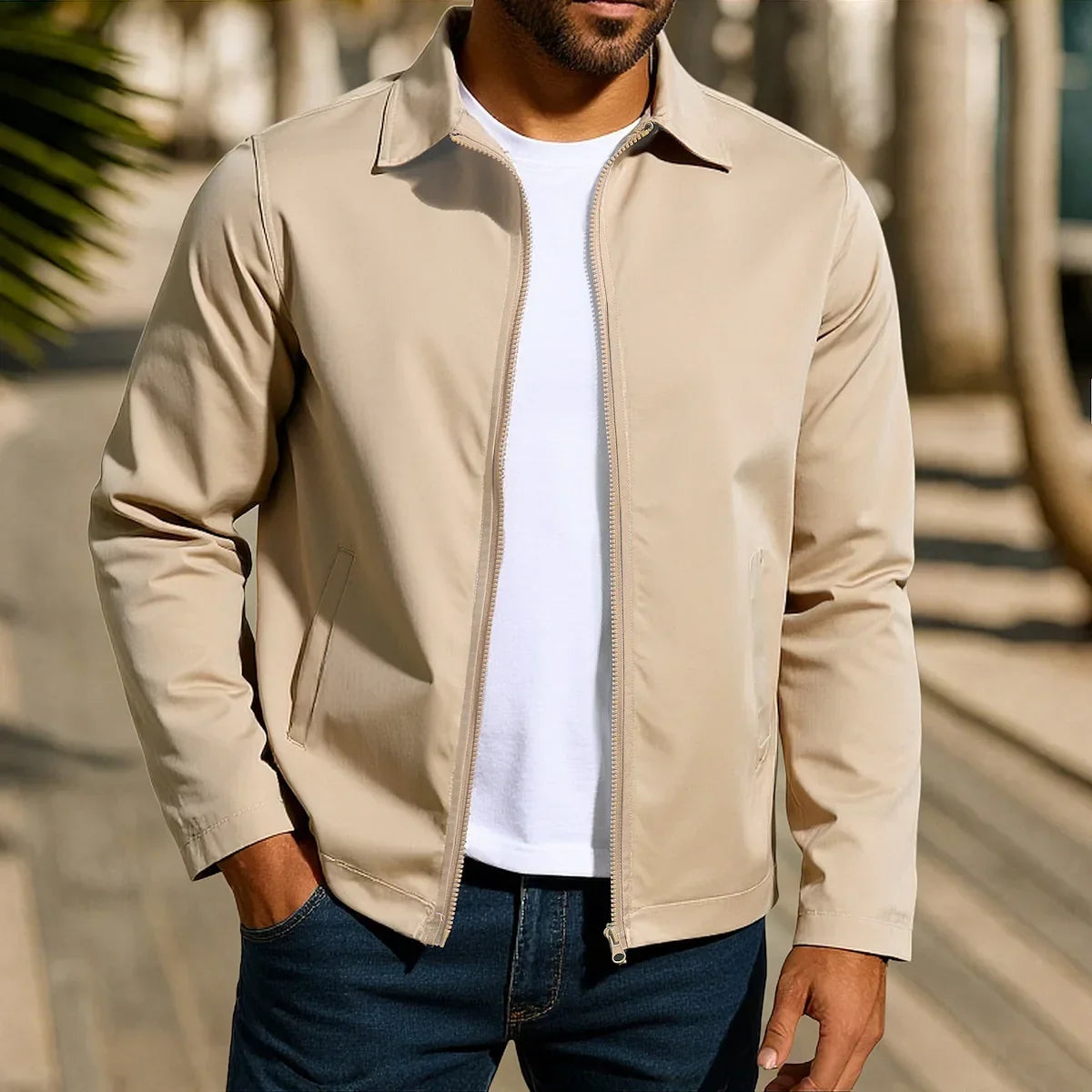 Silvio | Chaqueta Casual Ligera para Hombre