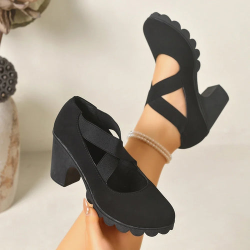 Alba – Zapatos Mary Jane con plataforma