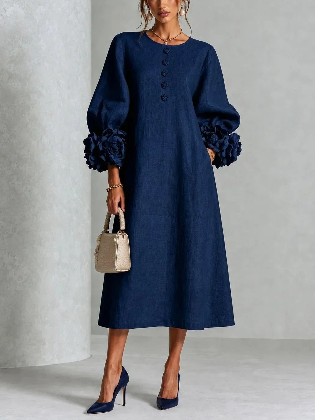 Rosalie | Vestido Midi Floral
