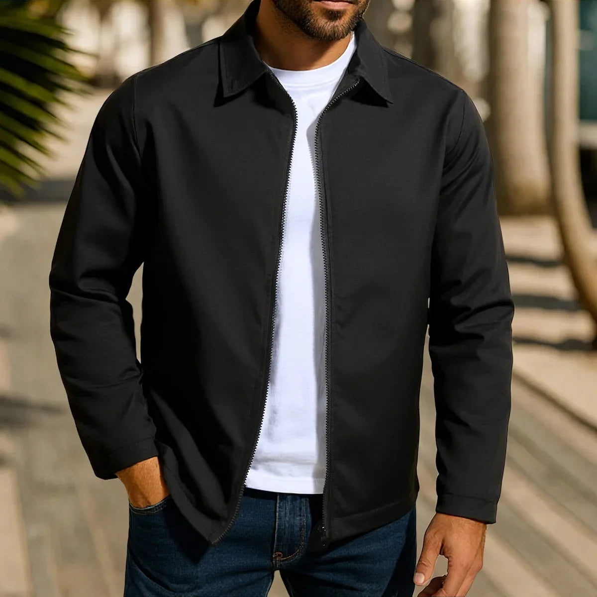 Silvio | Chaqueta Casual Ligera para Hombre