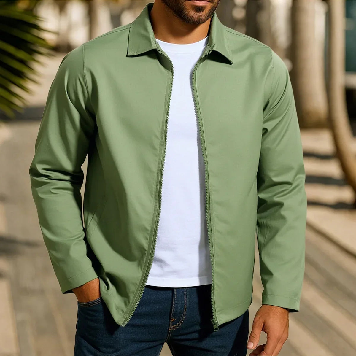 Silvio | Chaqueta Casual Ligera para Hombre