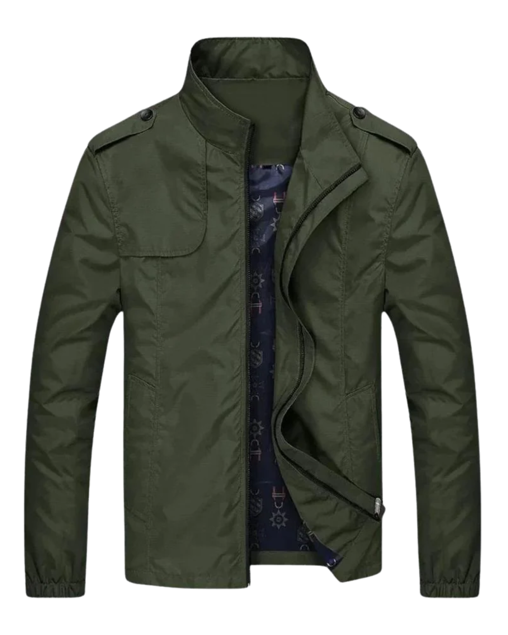Franco – Chaqueta Militar Ligera para Hombre