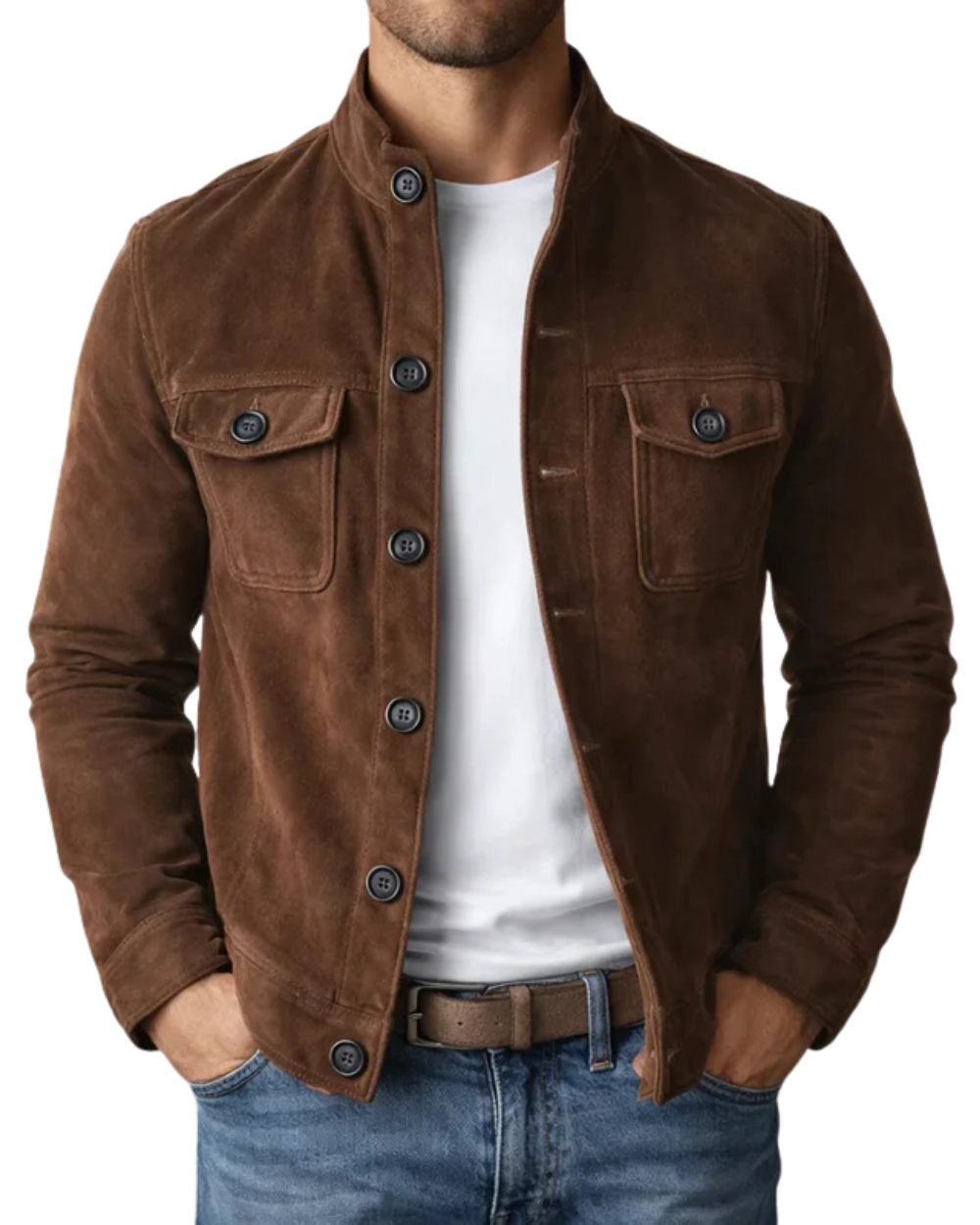 Tommaso | Bomber en Ante Premium Hombre
