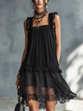 Pauline – Vestido Lunares Volantes Encaje