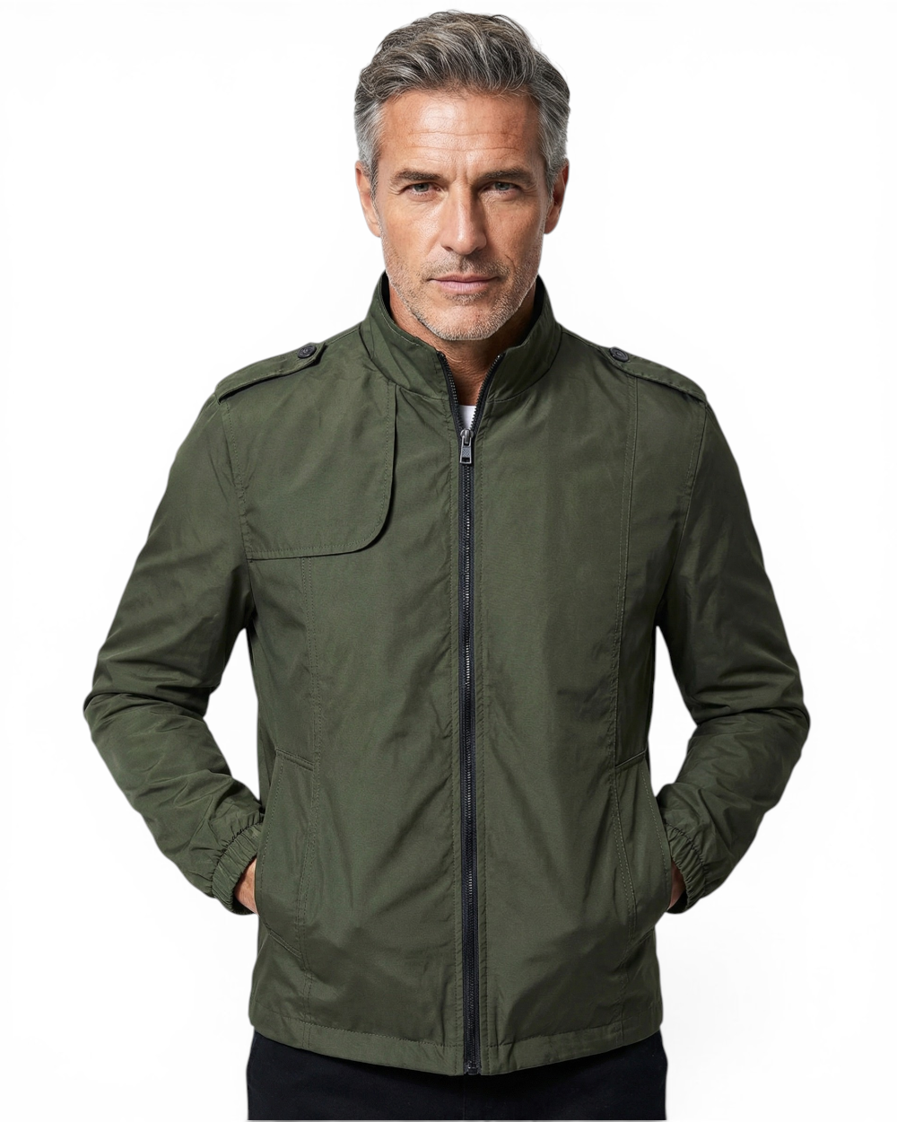 Franco | Chaqueta Militar Ligera para Hombre