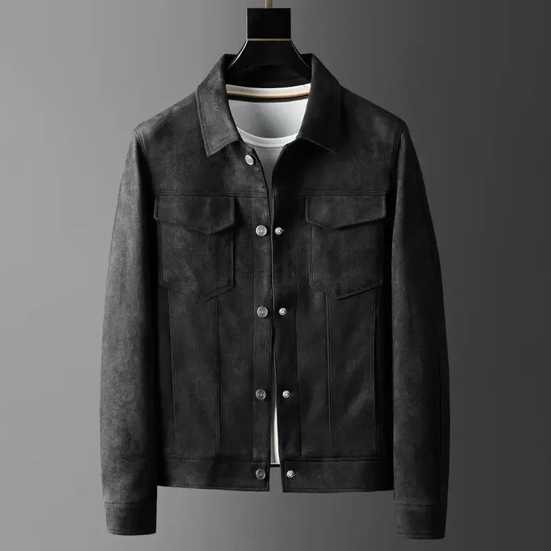 Dante – Chaqueta Elegante Efecto Cuero para Hombre