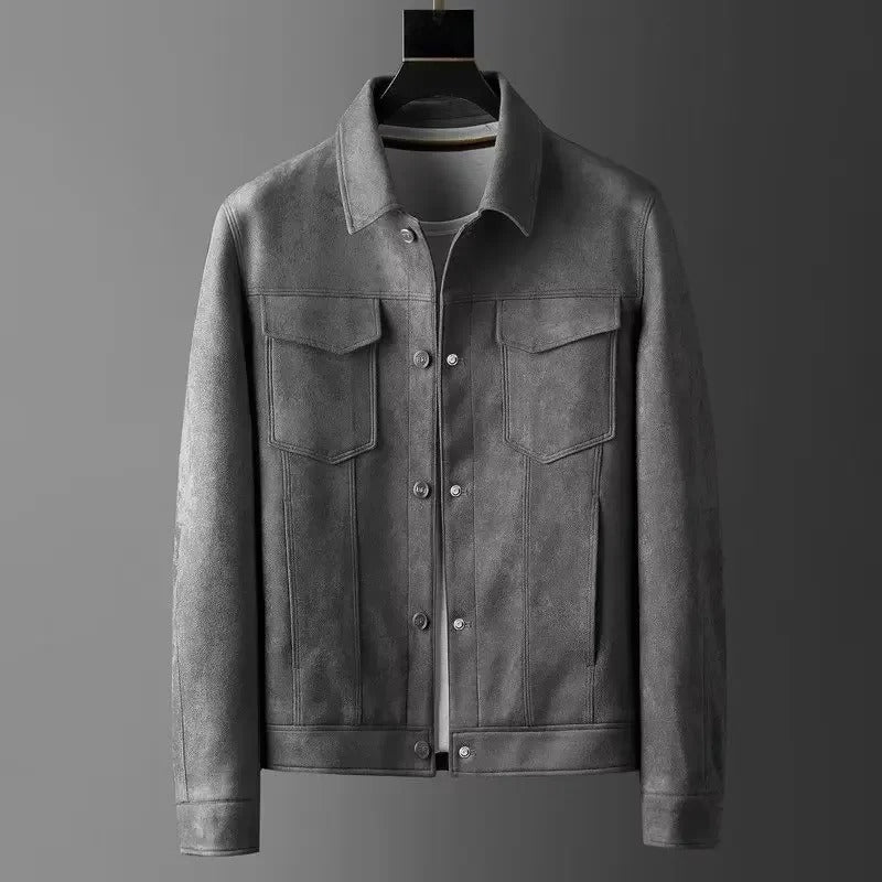 Dante | Chaqueta Elegante Efecto Cuero para Hombre