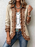 Ottavia – Chaqueta Floral Vintage Volantes