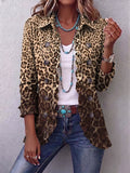Ilaria – Chaqueta Leopardo Volantes